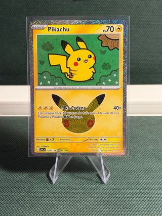 Pikachu 034/128 12/30