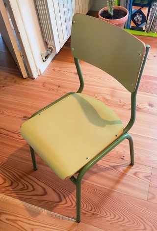 Silla Escolar Verde