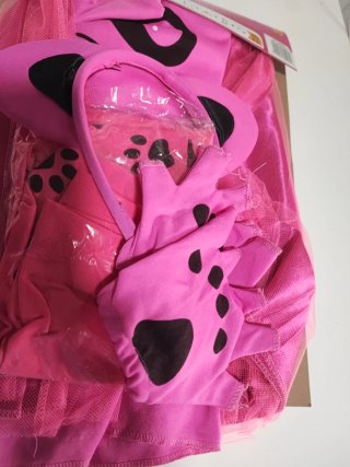 Disfraz de Gatita Rosa para Niña