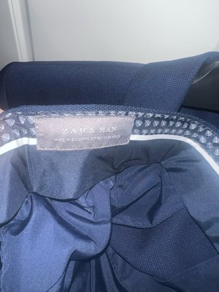 Traje Zara Azul Talla 50/46