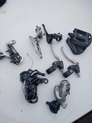 Desviadores y Frenos Bicicleta Shimano SRAM