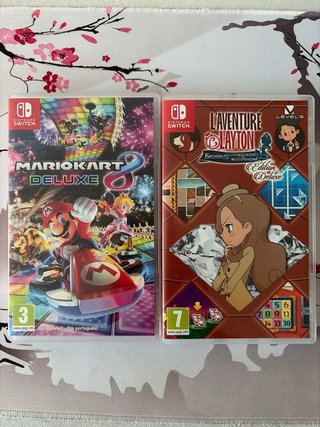 Mario Kart 8 Deluxe y L'Aventure Layton Switch