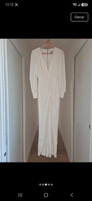 Vestido de novia blanco - boda civil preboda - bod