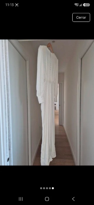 Vestido de novia blanco - boda civil preboda - bod