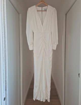 Vestido de novia blanco - boda civil preboda - bod