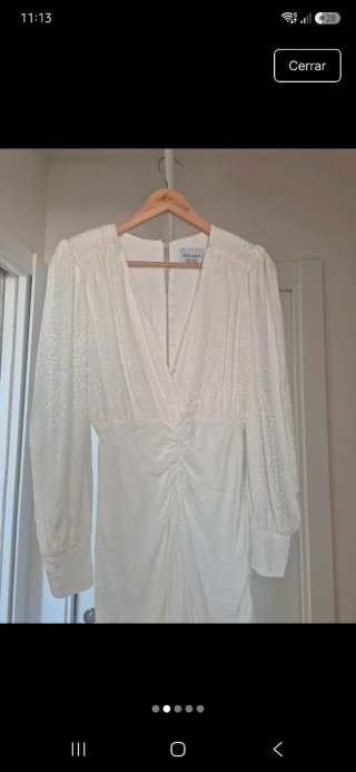 Vestido de novia blanco - boda civil preboda - bod