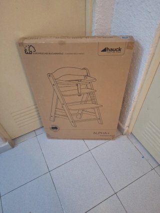 Trona Hauck Alpha+ Madera Natural