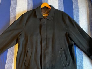 Chaquetón Hombre Azul Marino Corte Clásico