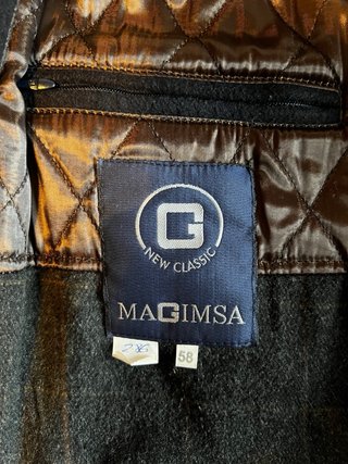 Chaquetón Hombre Azul Marino Corte Clásico