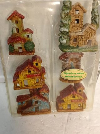 Casette per presepe dipinte a mano