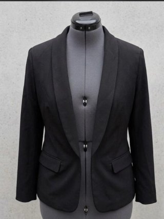 Americana Blazer Negra Talla XXL