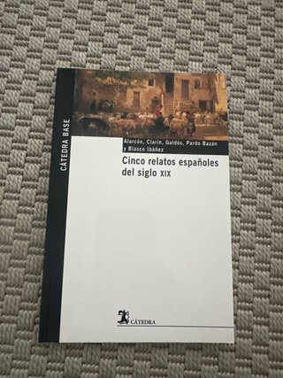 Cinco relatos españoles del siglo XIX
