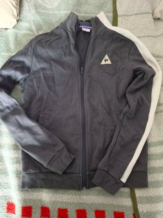 Chaqueta Le Coq Sportif Gris Talla M