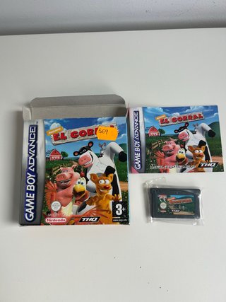 Juego retro El Corral (Barnyard) Game Boy Advance