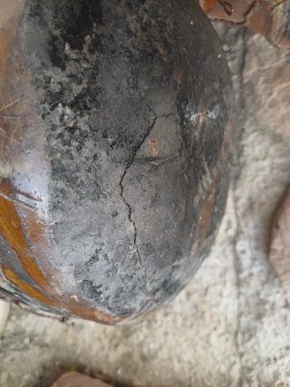 Lote de 3 Ollas de Barro Antiguas