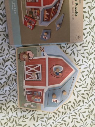 Puzzle de Madera Little Dutch - Little Farm