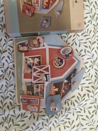 Puzzle de Madera Little Dutch - Little Farm