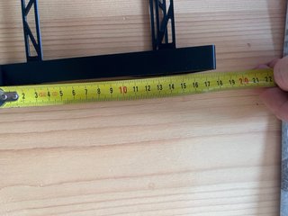 Supporto per computer 3D nero