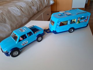Playmobil Coche y Caravana FunPark