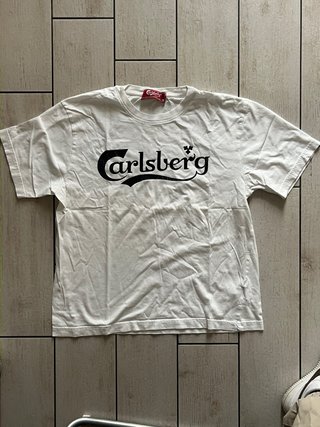 T-shirt Carlsberg bianca