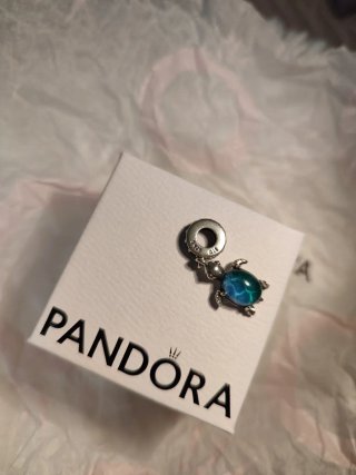 Charm Pandora Tortuga Azul