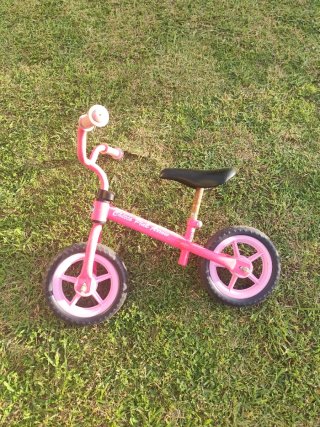 Bicicleta sin pedales Chicco Pink Arrow