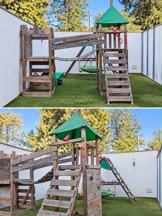 Parque Infantil de Madera para Jardín
