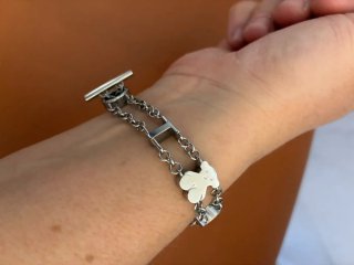 Pulsera Tous de acero