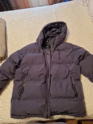 Plumas Pull&Bear Azul Talla L