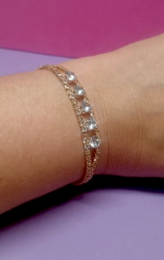 Pulsera de Fantasía con Cristales