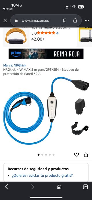Estación de Carga Portátil NRGkick 32A