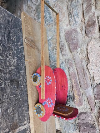 Carro de Madera Artesanal