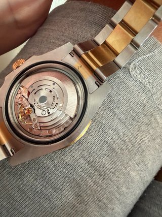Rolex Submariner Azul Dourado