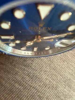 Rolex Submariner Azul Dourado