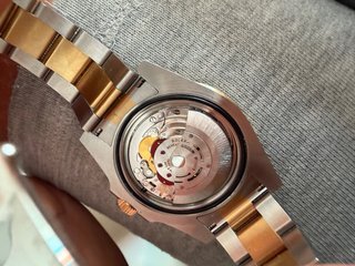 Rolex Submariner Azul Dourado