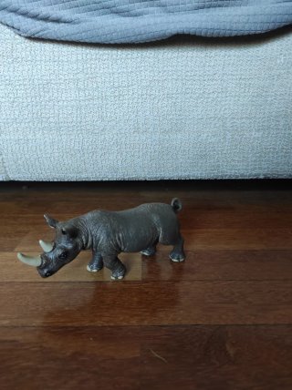 Figura de Rinoceronte de Juguete