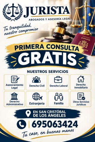 ABOGADO, PRIMERA CONSULTA GRATIS
