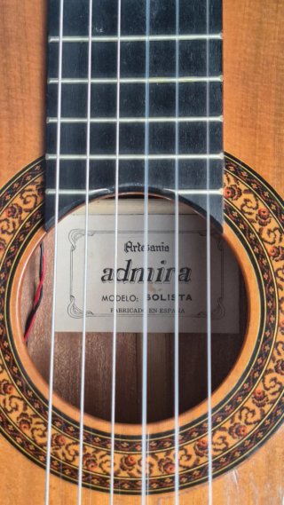 Guitarra Admira Solista con Funda Protection