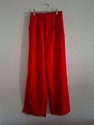 Pantalón vestir mujer rojo