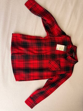 Camisa cuadros niño 4/5 años Primark