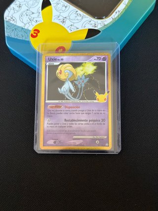 Carta Pokémon Uxie Niv. 55 del 30 Aniversario