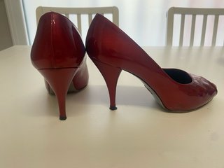 Zapatos de fiesta burdeos talla 39
