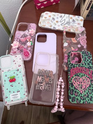 Lote de 5 fundas para teléfono