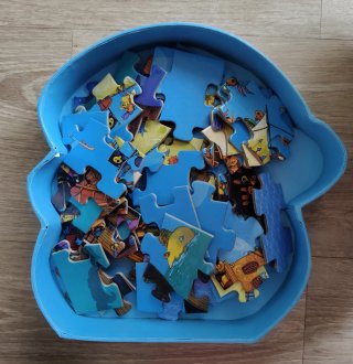 Puzzle Djeco Barco Pirata 54 Piezas