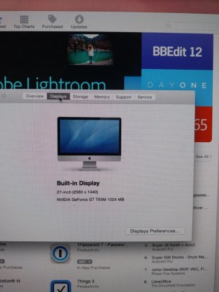 iMac OS X Yosemite 2015 Plata