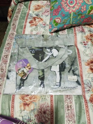 Totebag Banksy Carmani
