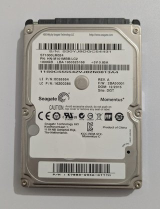 Disco Duro HDD Seagate 1TB