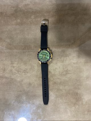 Reloj Giorgio Dorado y Verde