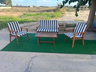 Conjunto de Jardín de Madera