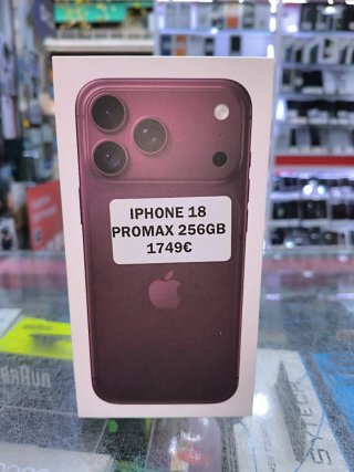 iPhone 18 Pro Max 256GB Buerdeos